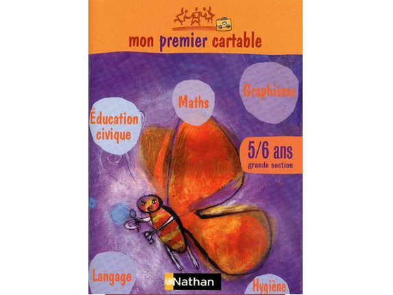 Mon premier cartable 5/6ans grande section (NATHAN) - Image produit