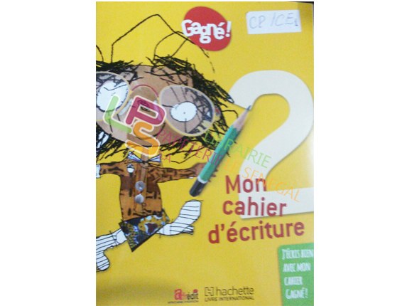 Mon cahier d'écriture 2 CP/CE1 (HACHETTE) - Image produit