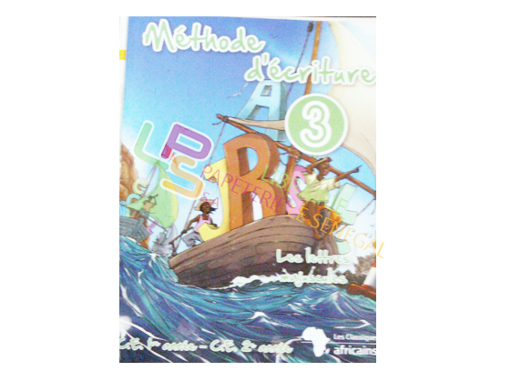 Méthodes d'écriture n°3 les lettres majuscules CE1/CE2 (LES CLASSIQUES AFRICAINS) - Image produit