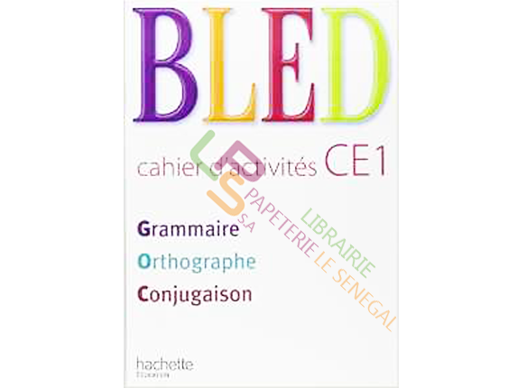 Bled cahier d'activités CE1 grammaire/orthographe/conjugaison (HACHETTE) - Image produit