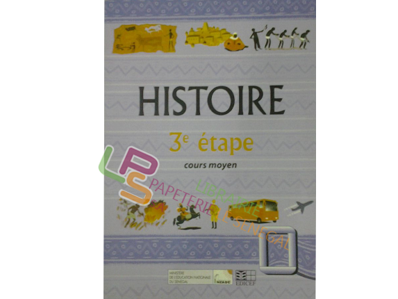 Histoire 3e étape cours moyen (ÉDICEF) - Image produit