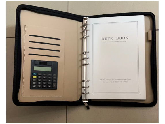 Note book avec organiseur et calculette format A4 - undefined