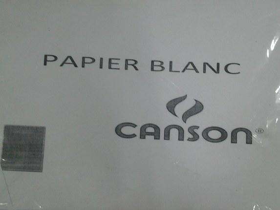 Pochette de 12 Papiers blancs CANSON 21x29.7 - Accessoires