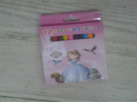 Boite de 12 crayons de couleurs MM - Coloriages