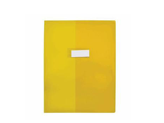 Protège cahier jaune A5 - Protèges cahiers