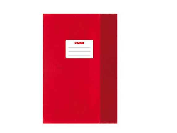 Protège cahier rouge A5 - Protèges cahiers
