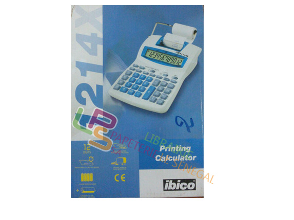 Machine à calculer IBICO en bande1214X - Image produit
