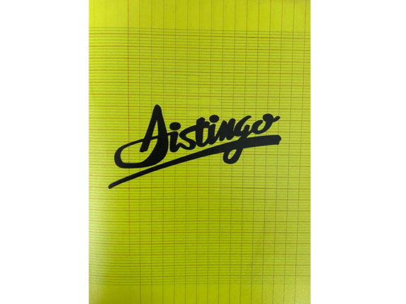 Cahier 96p piqué A5 plastique (jaune) - Cahiers Plastifier